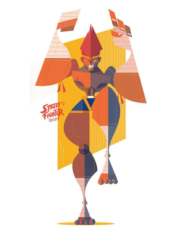 street fighter fan art