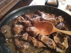 Imagen de Conejo con setas