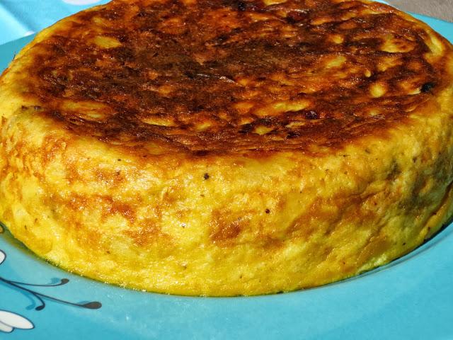 Tortilla de patata casi sin aceite olla GM