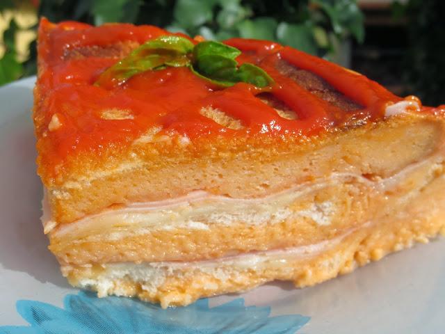 Pastel de sandwich olla GM