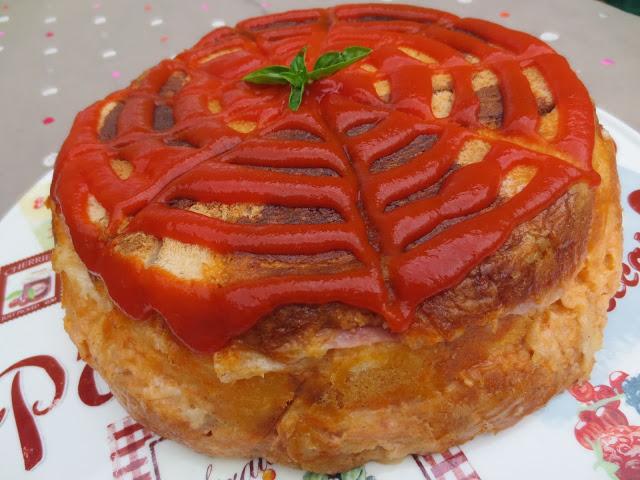 Pastel de sandwich olla GM