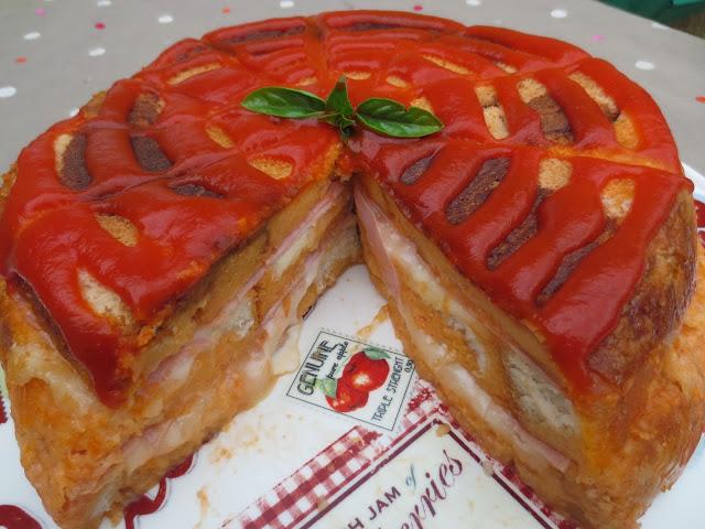 Pastel de sandwich Ana Sevilla