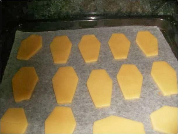 GALLETAS  DE   HALLOWEEN, OJOS Y CALAVERAS