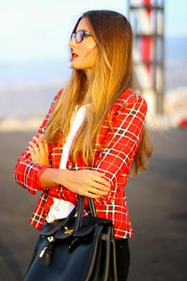 Tartan Jacket Look