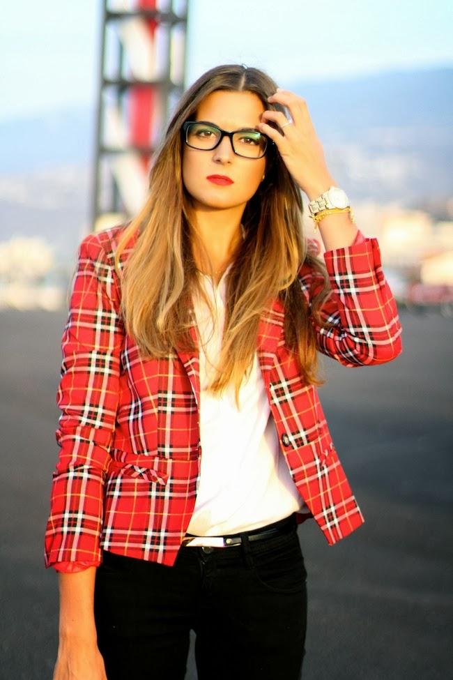 Tartan Jacket Look