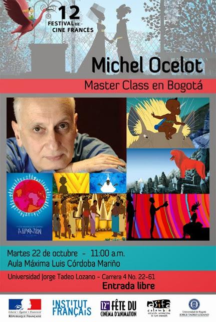 Evento: Master Class de Michel Ocelot