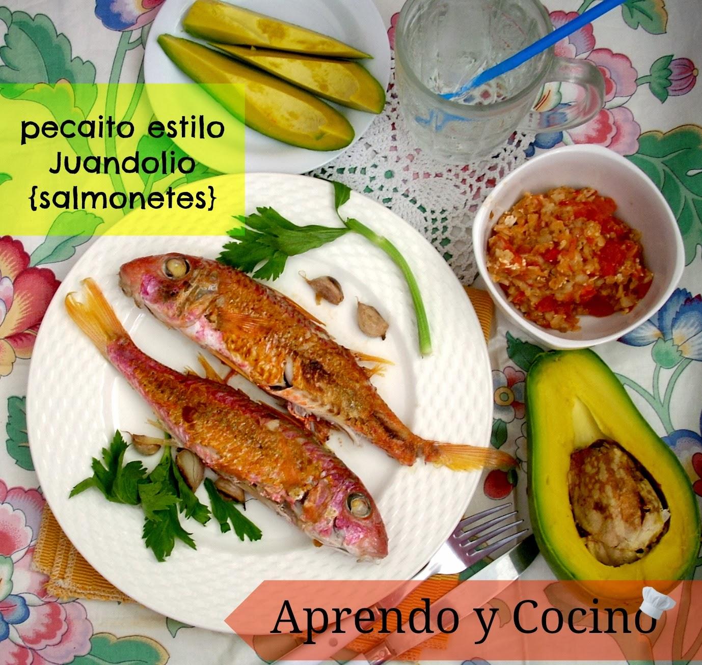 Pecaito de Juandolio {salmonetes}