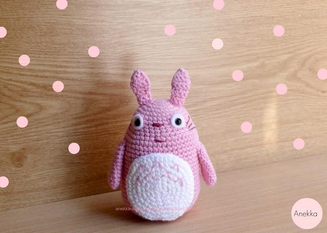 muñeco amigurumi totoro