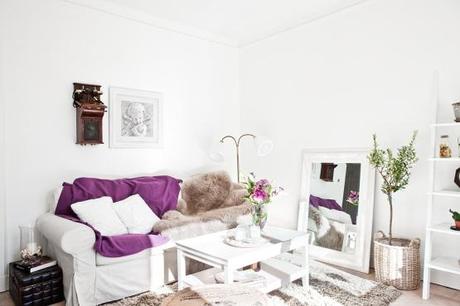 estilo nórdico estilo escandinavo decoración pisos pequeños decoración papel pared decoración mini pisos decoración en blanco decoracion diseño interiores decoración cocinas blancas pequeñas blog decoración nórdica 