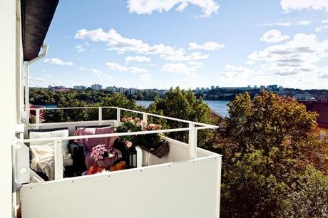 estilo nórdico estilo escandinavo decoración pisos pequeños decoración papel pared decoración mini pisos decoración en blanco decoracion diseño interiores decoración cocinas blancas pequeñas blog decoración nórdica 