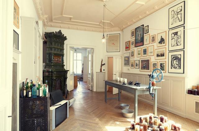 El estudio berlinés de un diseñador de moda