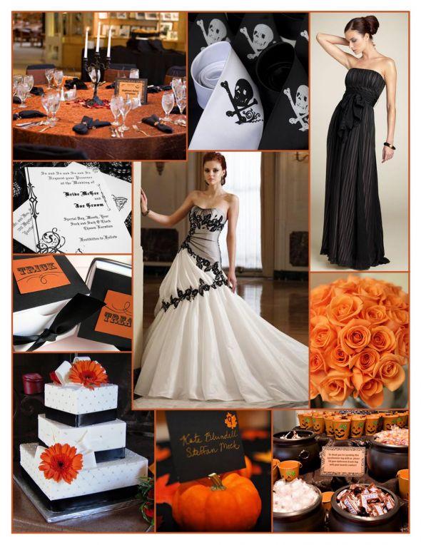 Inspiración Halloween para bodas de miedo
