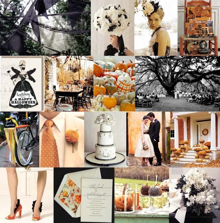 Inspiración Halloween para bodas de miedo