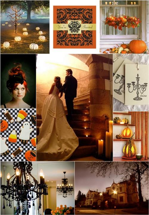 Inspiración Halloween para bodas de miedo