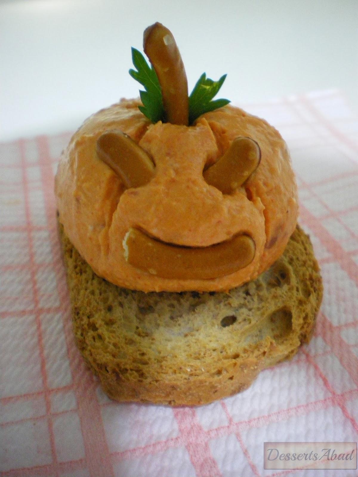 Calabacitas de queso y sobrasada