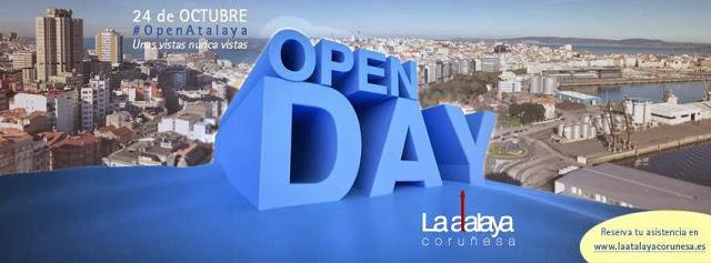 24 de octubre Open Day en La Atalaya Coruñesa: Unas vistas nunca vistas de la ciudad