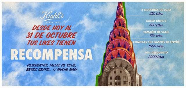 Kiehl's te recompensa