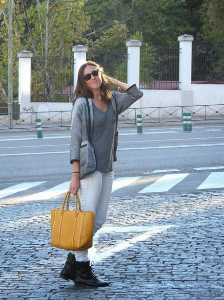 Un toque de color en un día gris