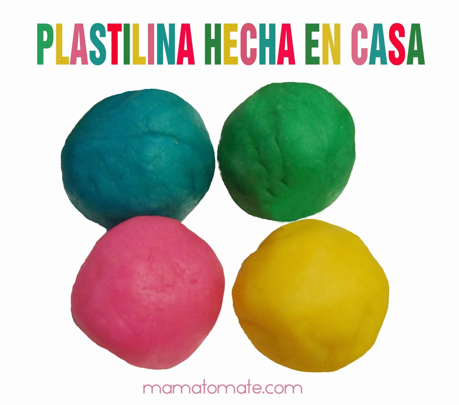 Plastilina hecha en casa. La antiquísima masa de sal en versión Moderna y Mejorada. DIY Play Dogh