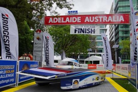 Nuna 7, vencedor de la World Solar Challenge 2013