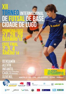 El Torneo Internacional Fútbol Sala de Base Cidade de Lugo 2013 ya tiene fechas y período de inscripción