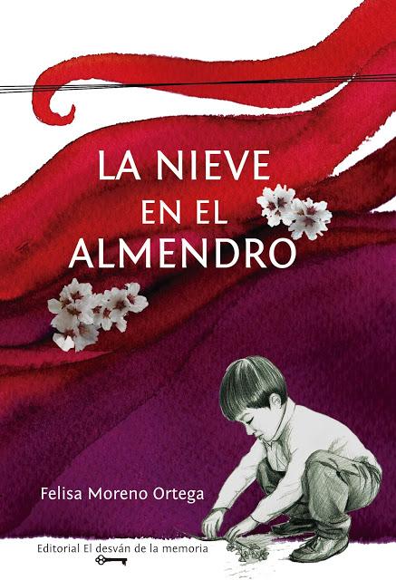 Portada de La nieve en el almendro, mi nueva novela