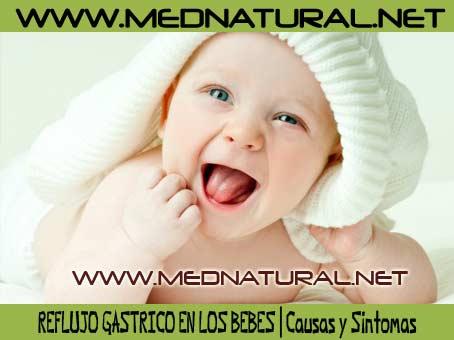 Cuales son los sintomas de reflujo en un bebe