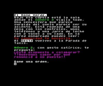‘El Prisionero’, nueva aventura conversacional para Spectrum The Prisoner_Spectrum