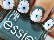 Uñas decoradas Halloween Ojos Sangrientos #ManisdeHalloween