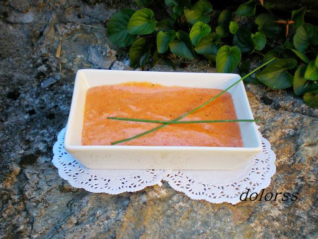 Salsa de pimientos rojos