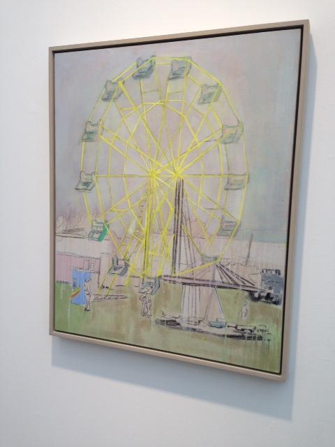 Peter Doig Ferris Wheel, 1999 Óleo sobre lienzo 92,5 x 76 cm