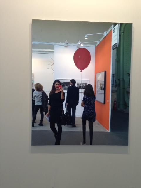 Michelangelo Pistoletto Un palloncino rosso, 1980 Silkscreen on polished stainless mirror