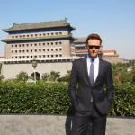 Tom Hiddleston presentando Thor: El Mundo Oscuro en China