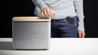P.A.C.O. :: altavoz Bluetooth de cemento y madera P.A.C.O. :: altavoz Bluetooth de cemento y madera