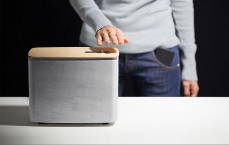 P.A.C.O. :: altavoz Bluetooth de cemento y madera P.A.C.O. :: altavoz Bluetooth de cemento y madera