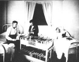 Curiosidades históricas en mis novelas: Bibliotecas para pacientes