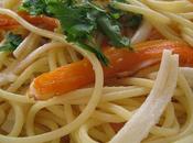 Cocina básica: espaguetti surimi