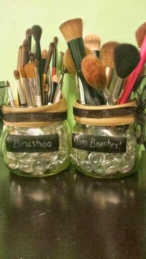 DIY: Organiza tus pinceles de maquillaje