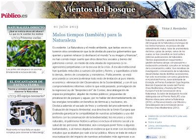 Nuevo blog en el diario Público.es