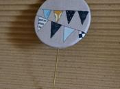Broche banderines