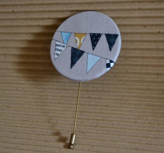 Broche banderines