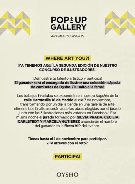 OYSHO POP UP GALLERY