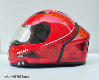 Personalización de casco con airbag (Nzi Vitesse Apc)