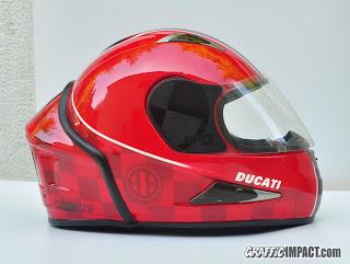 Personalización de casco con airbag (Nzi Vitesse Apc)