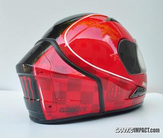 Personalización de casco con airbag (Nzi Vitesse Apc)