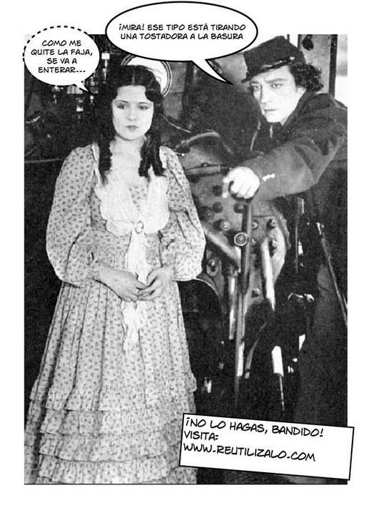 Buster Keaton Cooliflower Reutilizalo