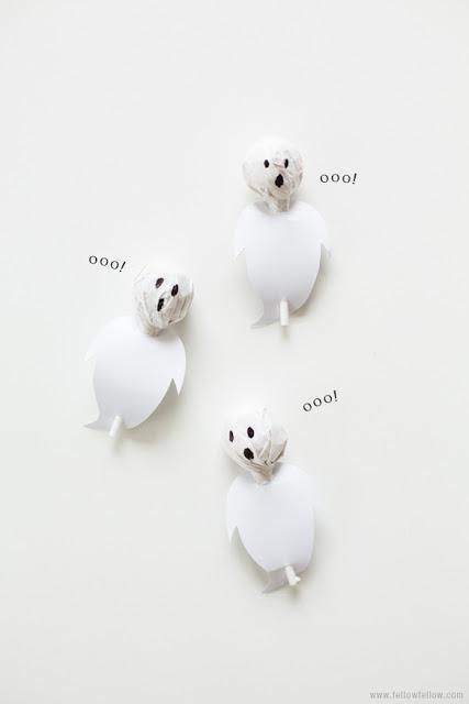 DIY HALLOWEEN Y LOS FANTASMAS