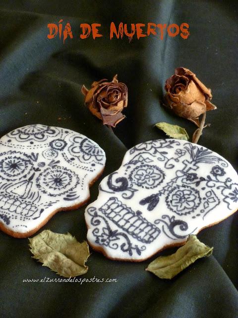 Galletas Calaveras Día de Muertos, “Finaos”, Halloween’13