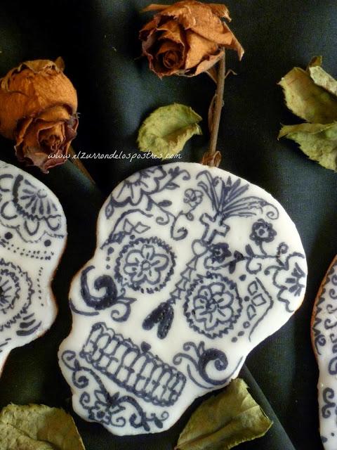 Galletas Calaveras Día de Muertos, “Finaos”, Halloween’13