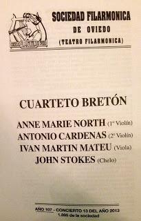 Elogio del Cuarteto Elogio del Cuarteto